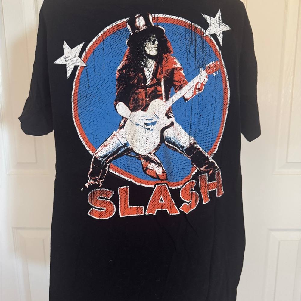 Slash World on Fire Concert T-Shirt in Black (XL)
